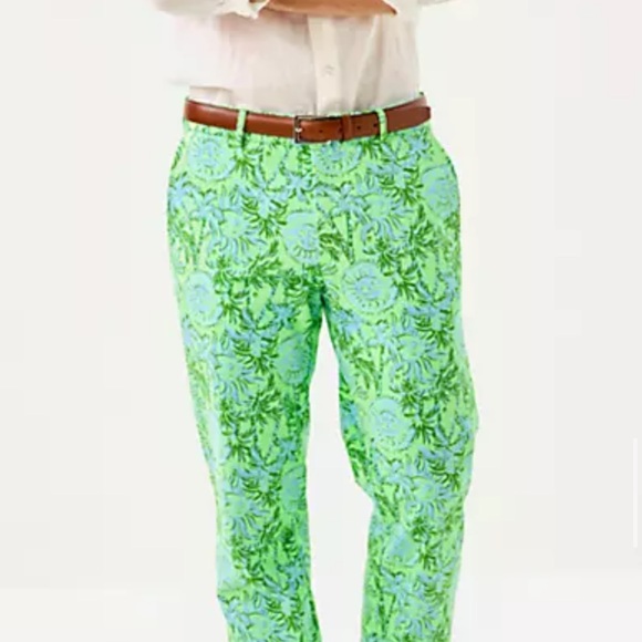 NWT MENS Lilly Pulitzer Mizner Stretch pants - Picture 1 of 1